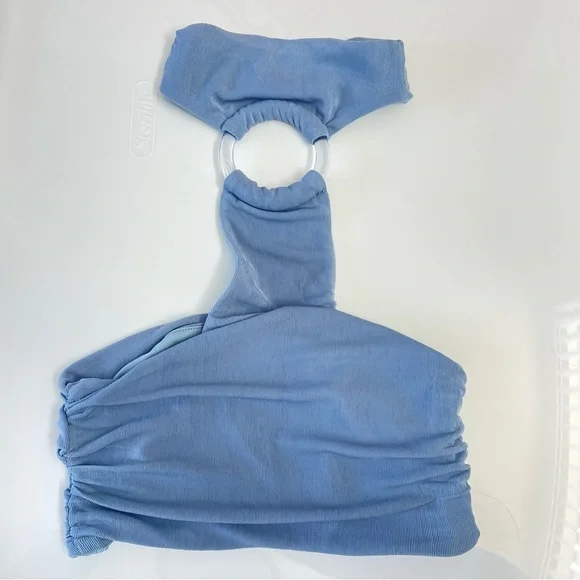 Camila Coelho Serena Top Periwinkle Blue Size Small - Picture 2 of 4